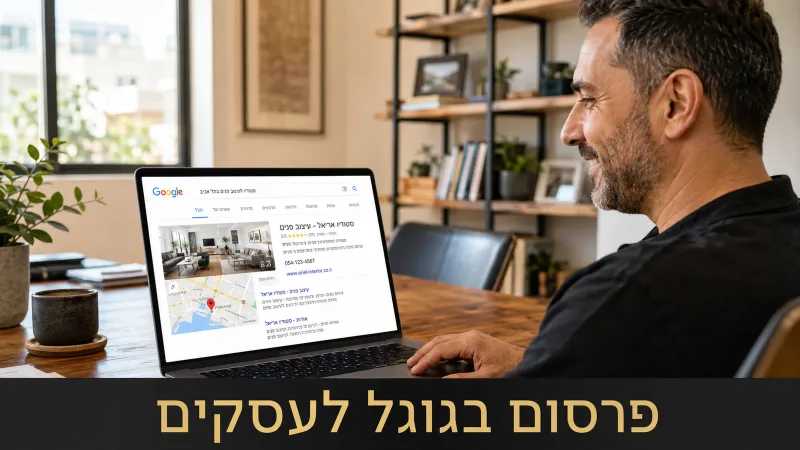 פרסום בגוגל לעסקים: איך מגיעים לדף הראשון בלי לשלם על כל קליק
