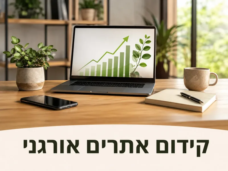 קידום אתרים אורגני: המדריך המלא לעסקים שרוצים לצמוח בגוגל