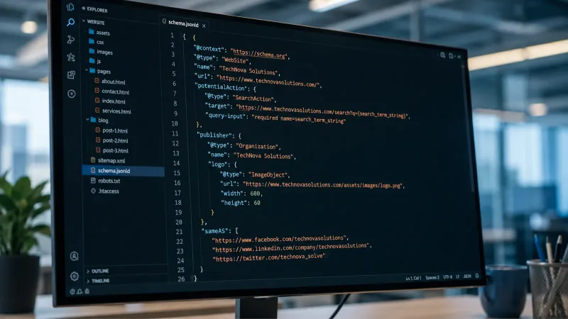 נתונים מובנים Schema המסייעים למנועי AI להבין את תוכן האתר
